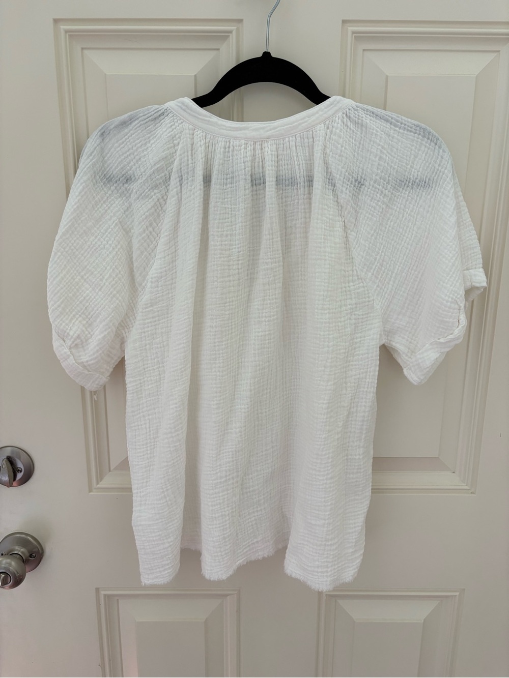 Nation LTD Cotton Gauze V Neck Top Size Small - Picture 5 of 5